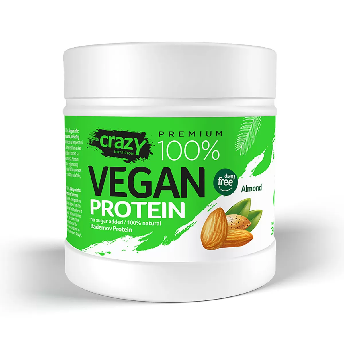 Bademov Crazy Vegan protein, 300g 